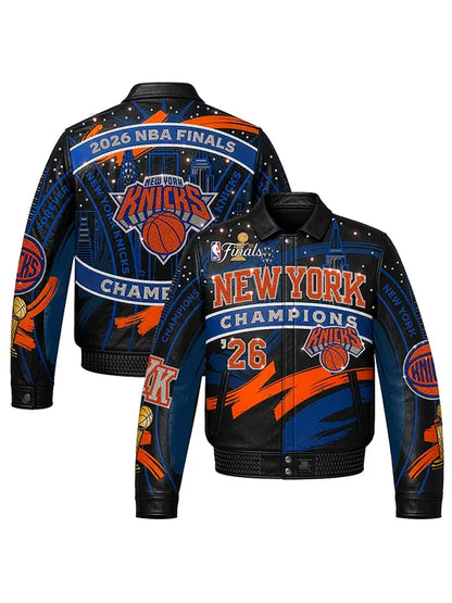 NY Knicks NBA Finals champions jacket 2026