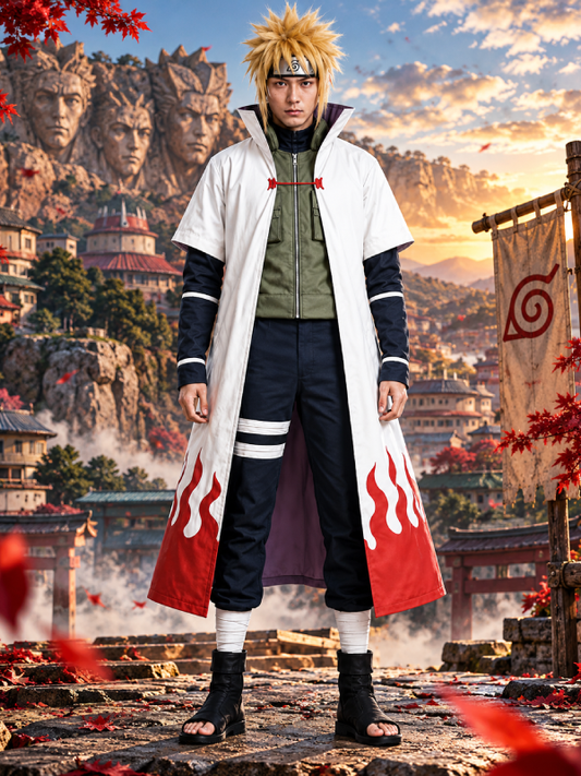 Naruto 4th Hokage cosplay costume