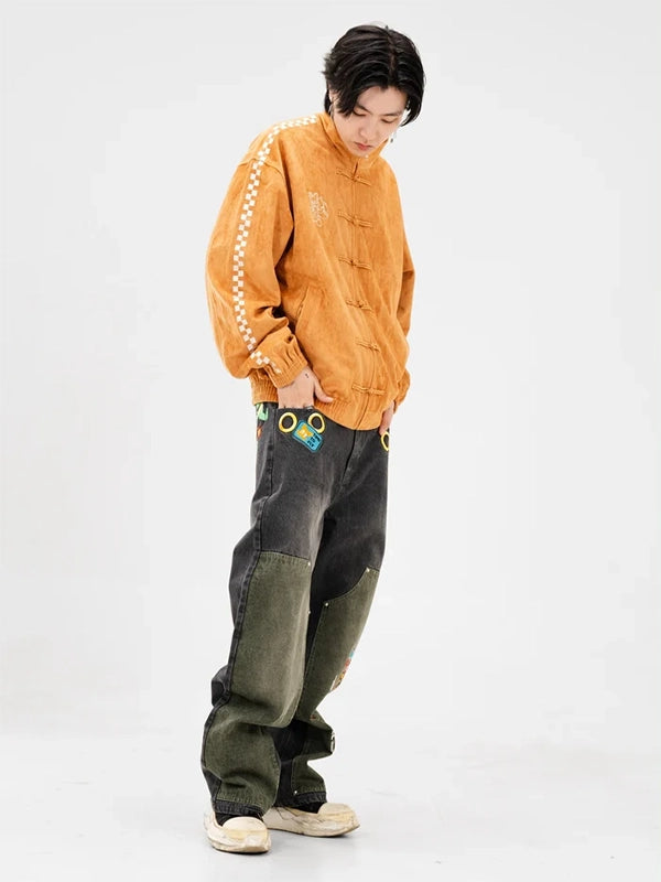 Neptun Sonic Orange Leather Jacket 2026