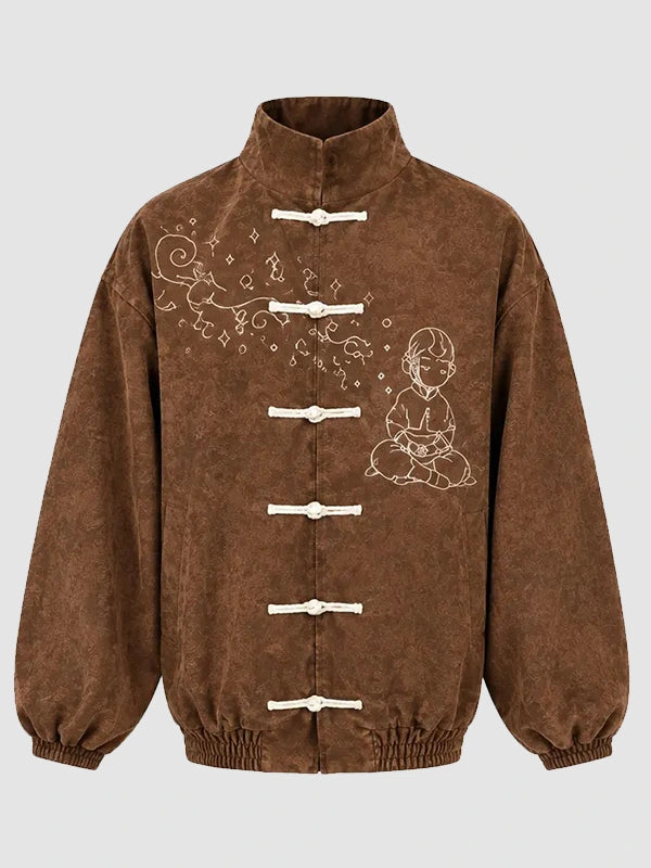 Neptun x Avatar Brown Chinese Suede Jacket 2026