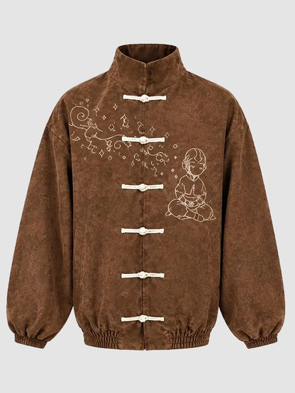 Neptun x Avatar Brown Chinese Suede Jacket 2026