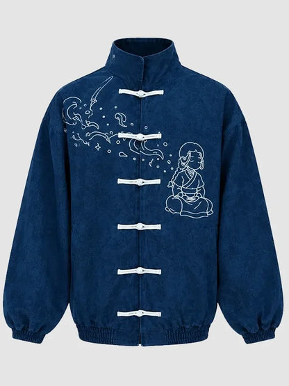 Neptun x Avatar Chinese Blue Front Jacket
