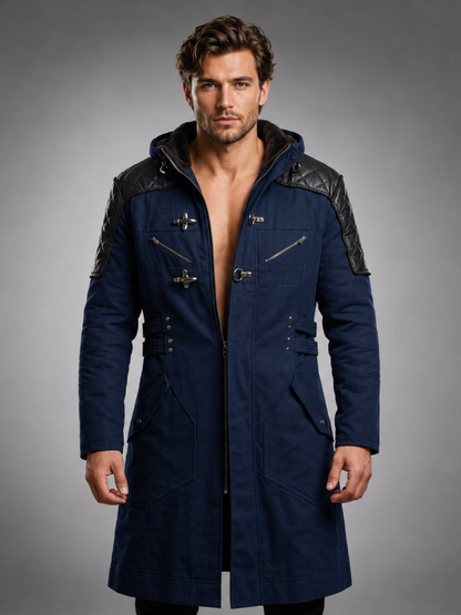 Nero DMC5 Long Coat Video Game Cosplay Costume Outfit