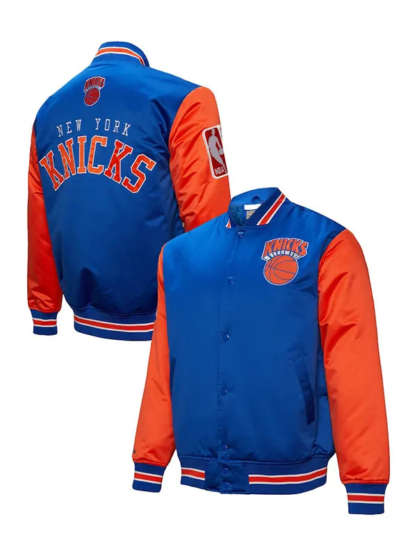 New York Knicks NBA Primetime Satin Jacket