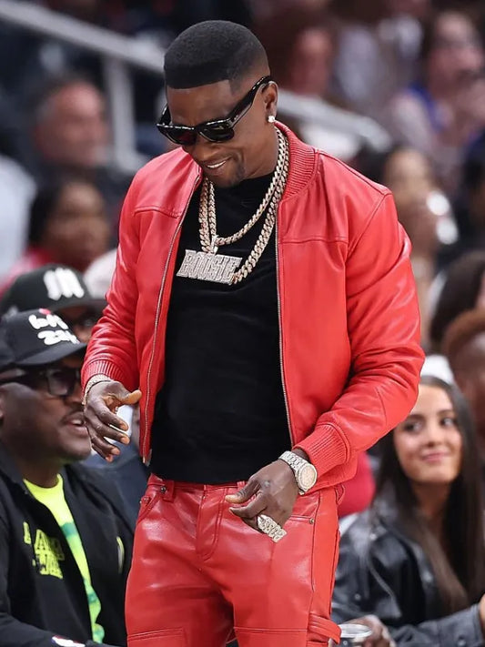 New York Knicks v Atlanta Hawks Boosie Badazz Jacket