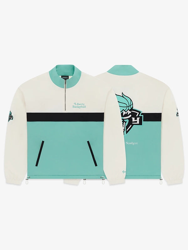 New York or Nowhere x NY Liberty Twin Flame Multicolor Windbreaker Jacket for Men Women