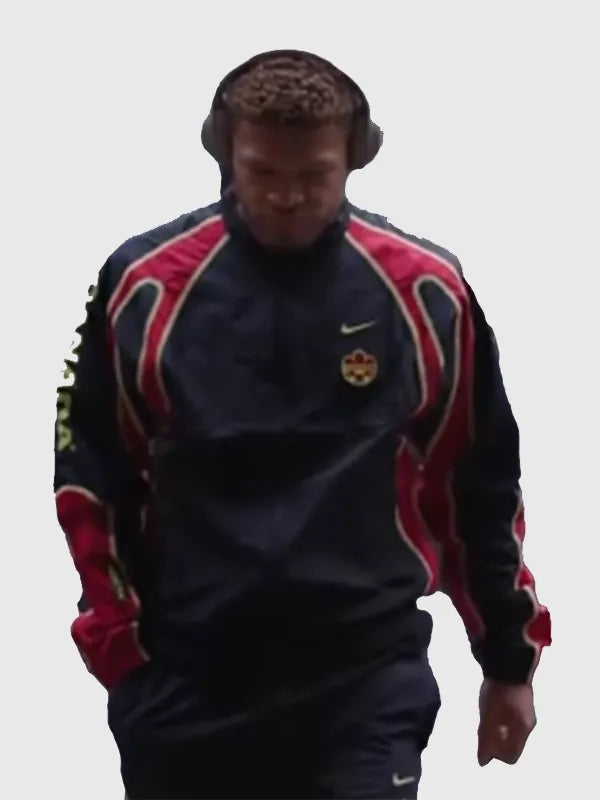 Nike NOCTA x Canada 2026 FIFA World Cup Black Red Jacket