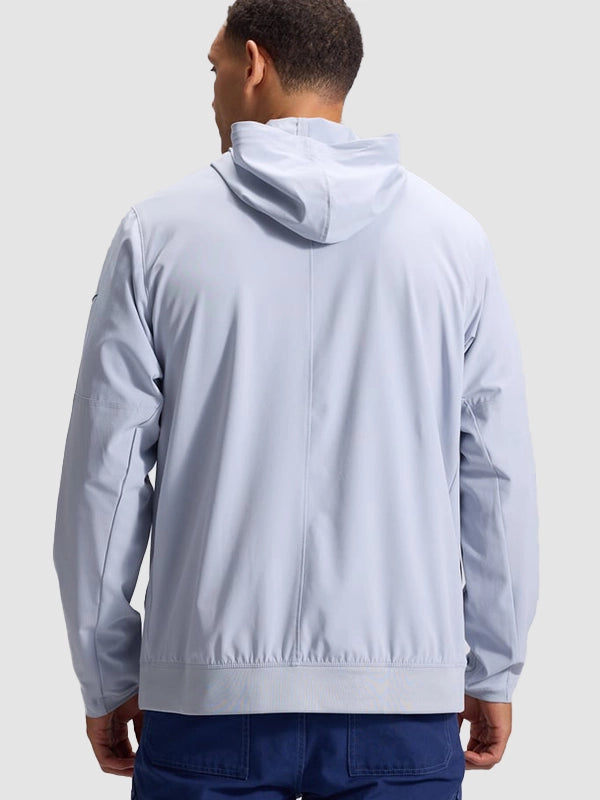 Nike Seahawks Rivalries 2026 Sideline Gray Half Zip Anorak Jacket