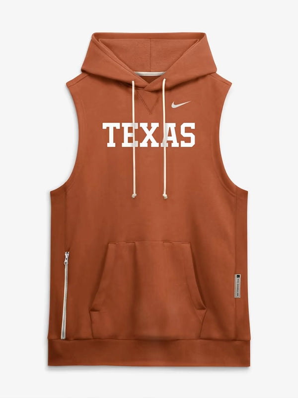 Nike Texas Longhorns 2026 Sideline Sleeveless Hoodie