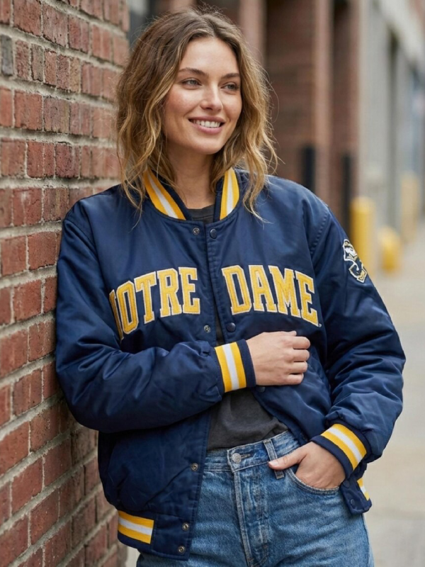 Notre Dame College Varsity Jacket