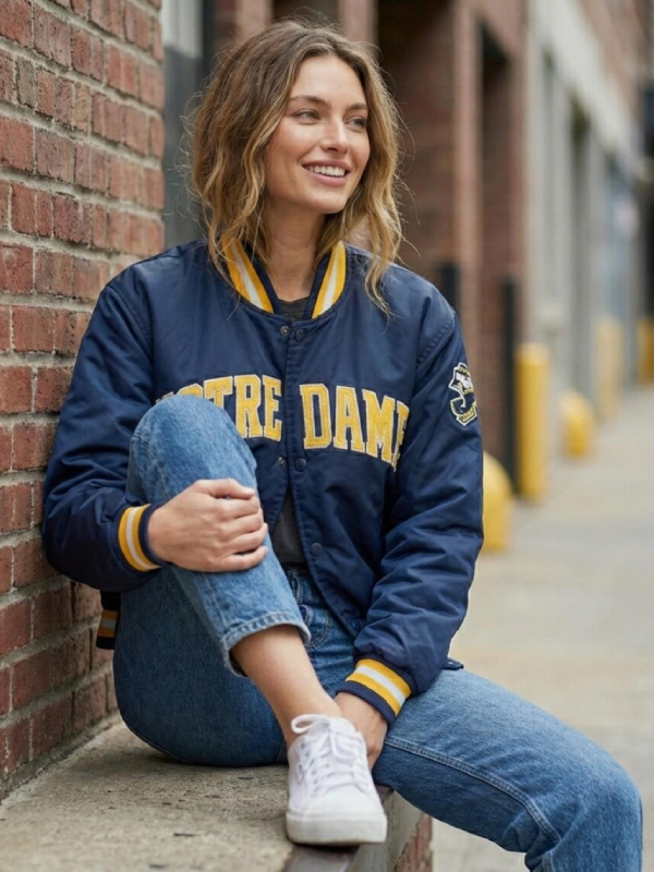 Notre Dame Fighting Irish Varsity Jacket for Men & Women