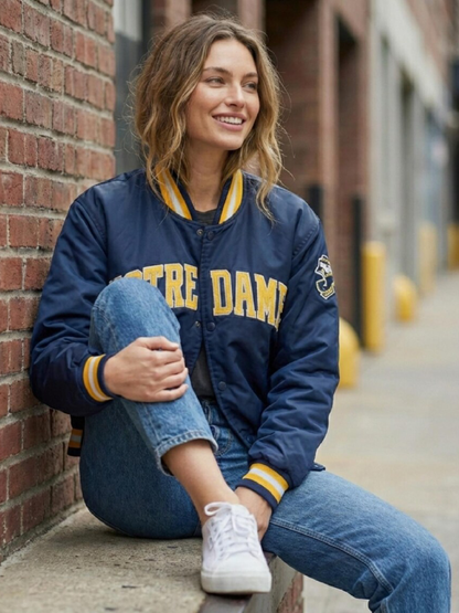 Notre Dame Fighting Irish Varsity Jacket for Men & Women