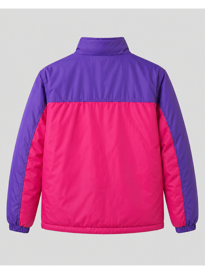 Oliver Tree Inspired Retro Colorblock Windbreaker Jacket, 90s Style Streetwear