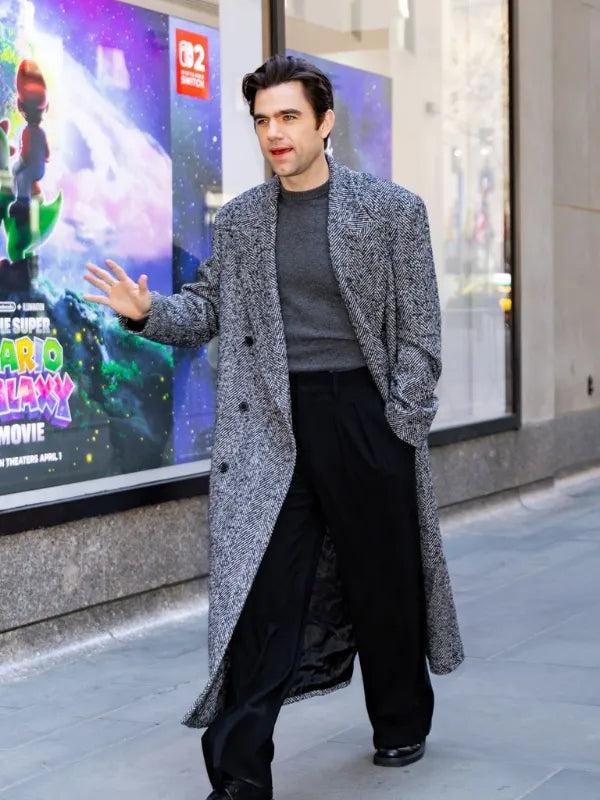 Patrick Bell The Today Show 2026 Grey Long Coat