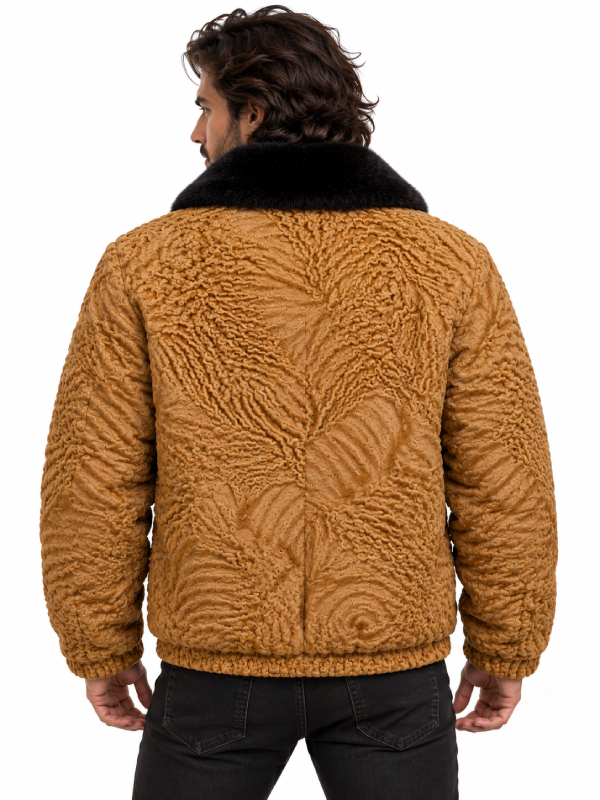 Persian Lamb Fur Bomber Style