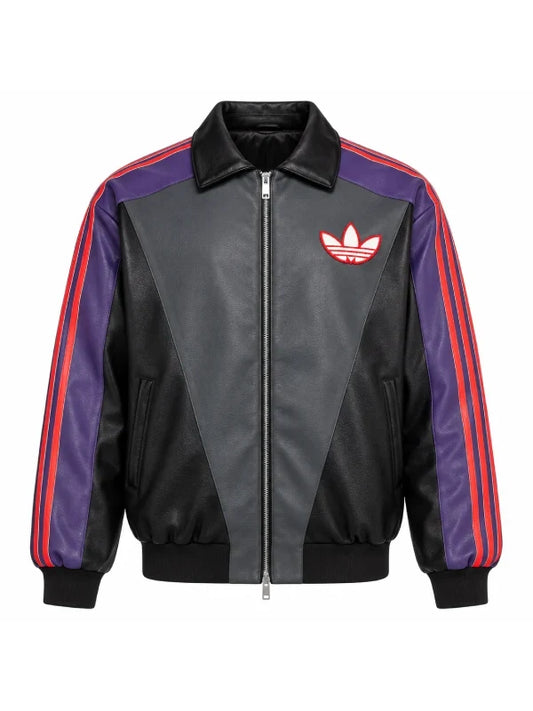 Pokemon Gengar Leather Track Jacket
