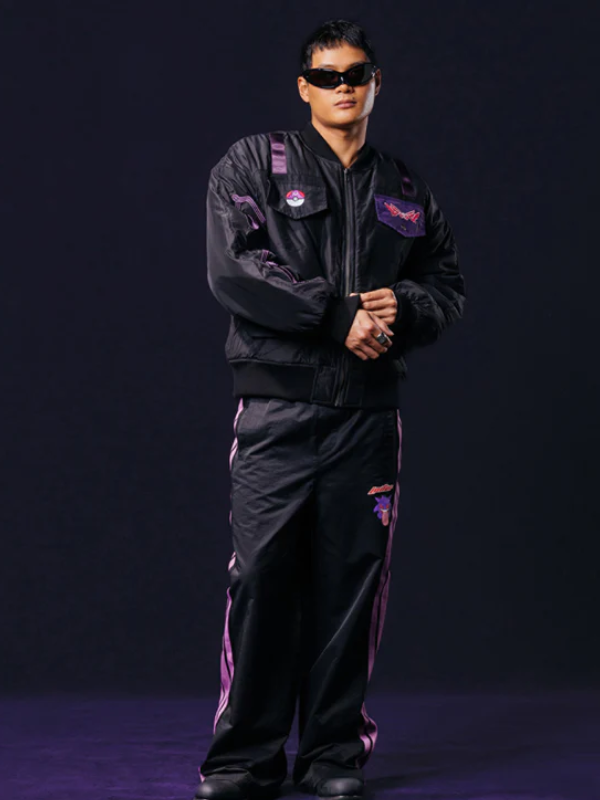 Pokemon Master Ball Black Bomber Jacket