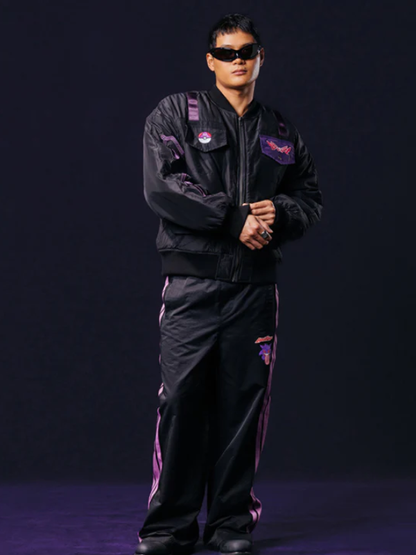 Pokemon Master Ball Black Bomber Jacket
