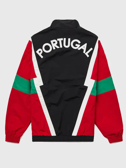 Portugal 1990 Retro Multicolor Football Jacket