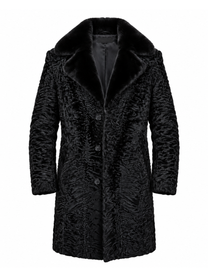 Premium Persian Lamb Fur Coat