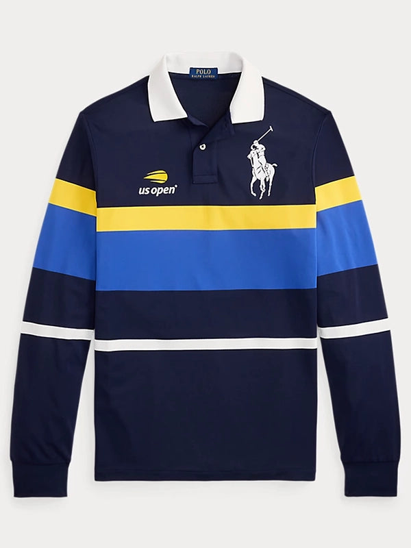 Ralph Lauren US Open 2026 Ball Crew Long Sleeve Polo Shirt
