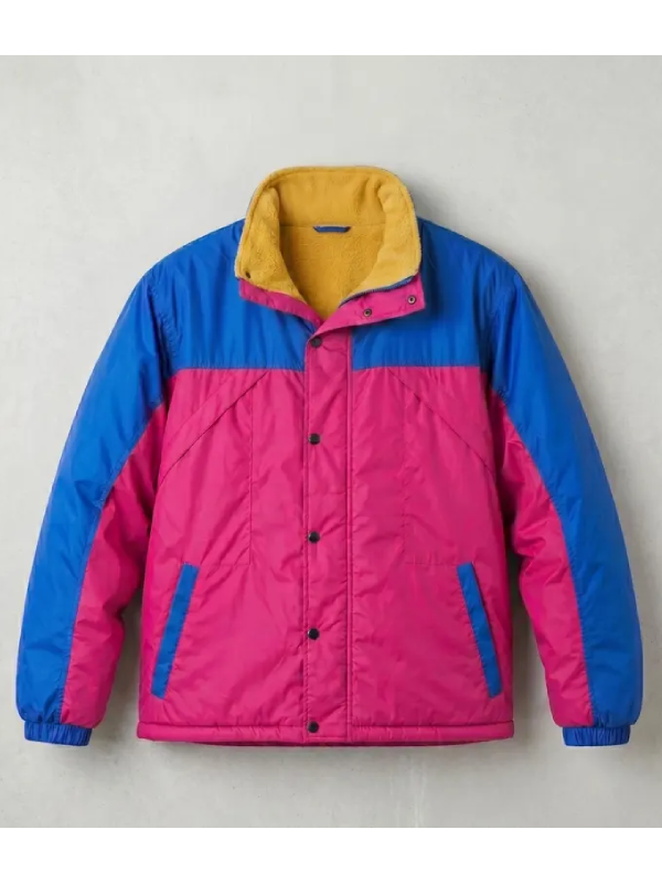 Retro 90s Colorblock Windbreaker, Oliver Tree Inspired Aesthetic Jacket