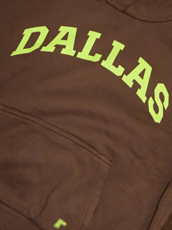 Rhode Dallas Pop Up Brown Hoodie