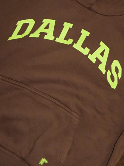 Rhode Dallas Pop Up Brown Hoodie