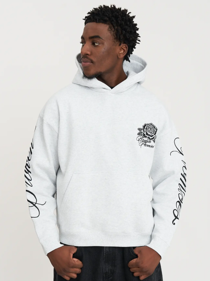 Rose Graphic Oversized Hoodie Los Angeles Streetwear Hoodie