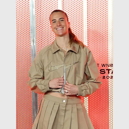 Sabrina Ionescu Nike Brown Jacket