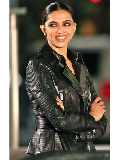 Serena Unger Leather Jacket
