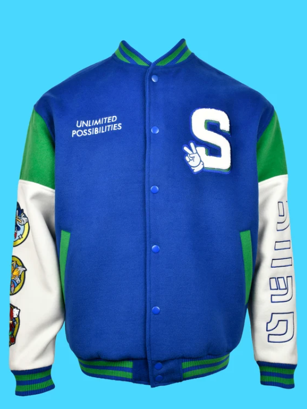 Sonic 35th Anniversary Varsity Jacket SEGA Shop