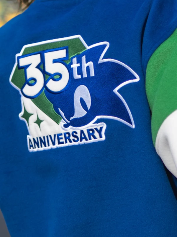 Sonic Blue Blur Anniversary Apparel