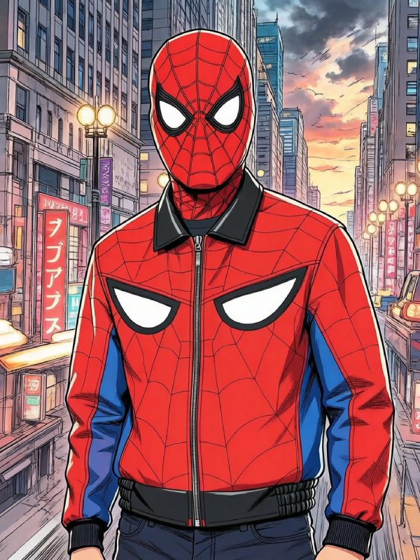 Spider-Man Leather Jacket