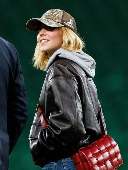 Sporting CP v GD Sydney Sweeney Black Jacket