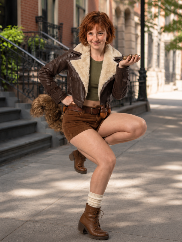 Squirrel Girl Costume Jacket Comic Con Cosplay Outfit