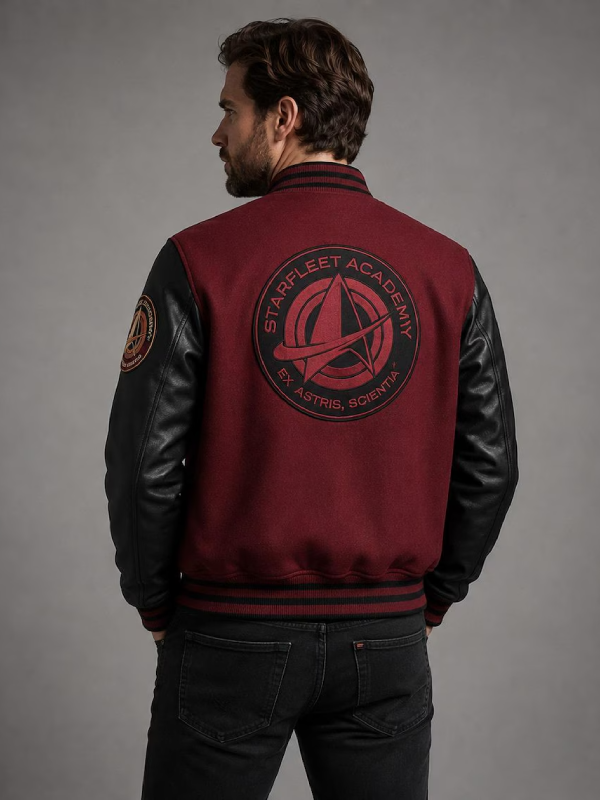 Star Trek Inspired Red Starfleet Jacket Sci-Fi Fan Costume