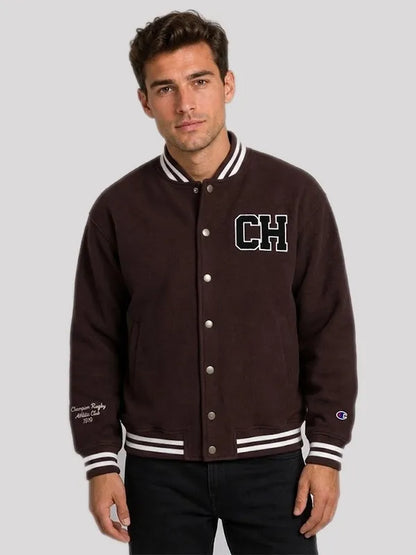 BTS TAEHYUNG x Champion Varsity Jacket