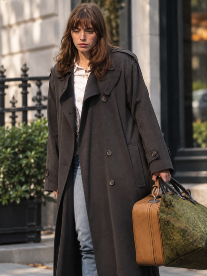 Taggie O Hara Rivals S02 Grey Wool Coat