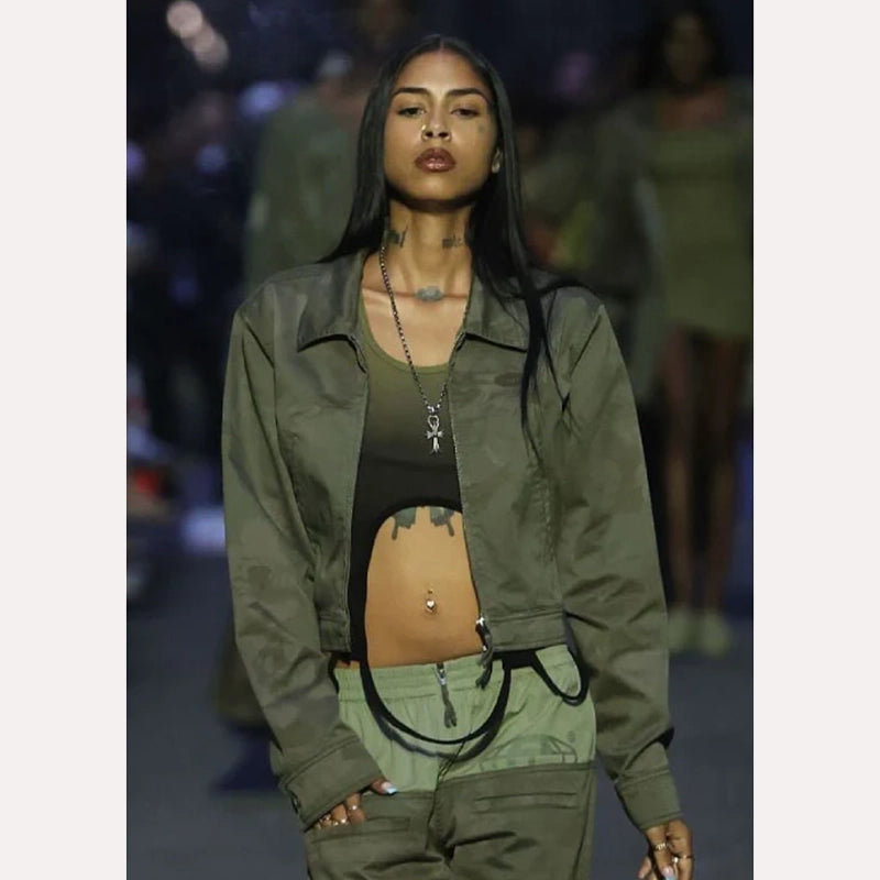 Telfar 20th Anniversary Runway Gio Green Jacket