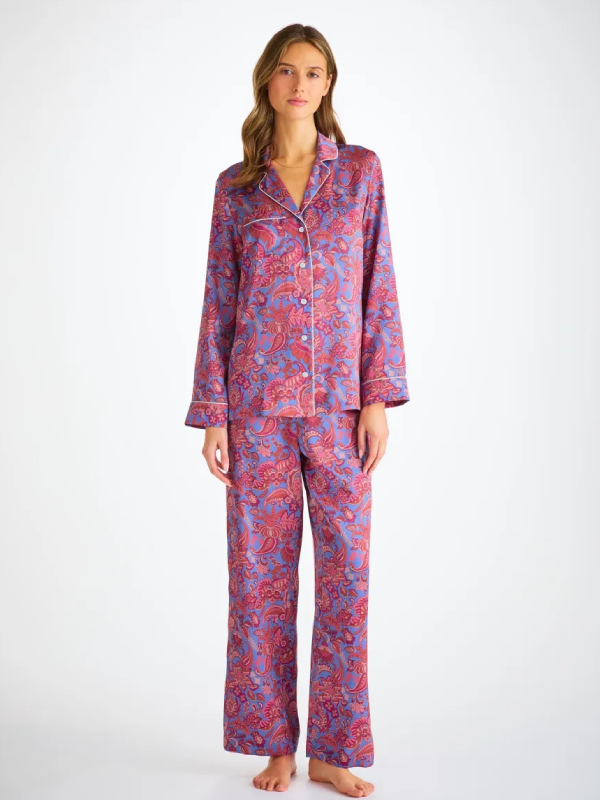 The Gentlemen Netflix Season 2 Amethyst Jungle Pajama Set