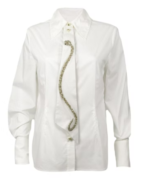 The Gentlemen S02 E05 Laines Couture Snake Tie Shirt