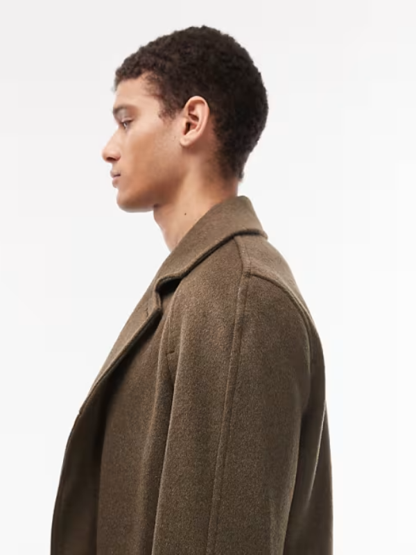 The Gentlemen Suede Zip Coat