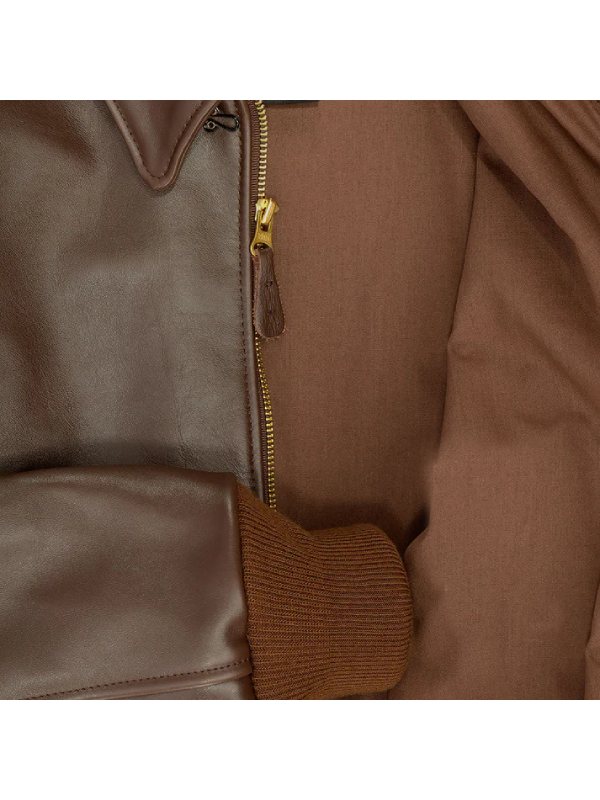 The Genuine Leather Aviator Jacket