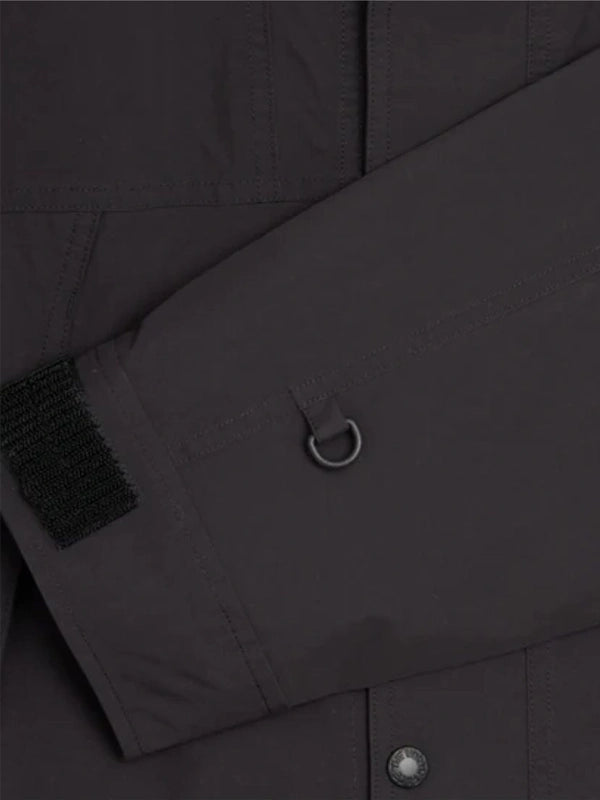 The North Face x Sky High Farm Black Relaxed Graphic Rain Jacket Unisex