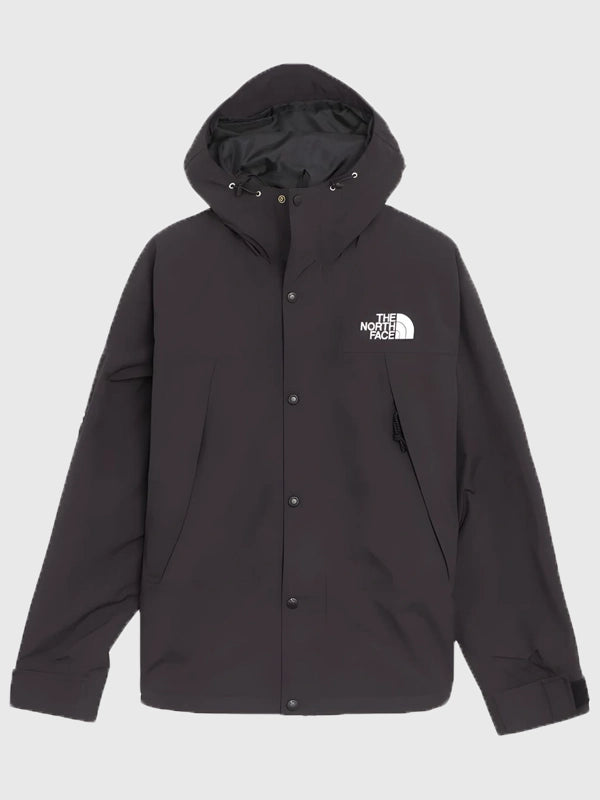 The North Face x Sky High Farm Unisex Black Relaxed Graphic Rain Jacket