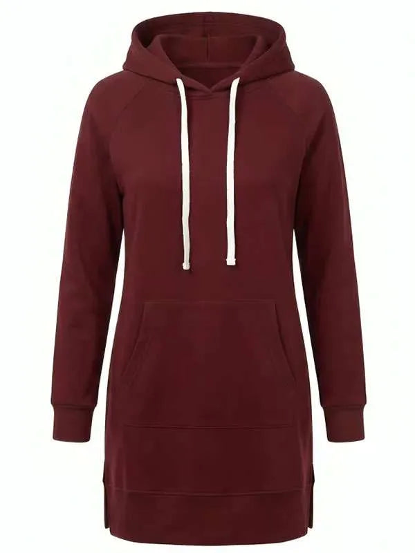 The Warmy Oversized Hoodie with White Drawstrings