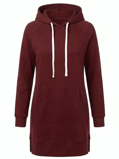 The Warmy Oversized Hoodie with White Drawstrings