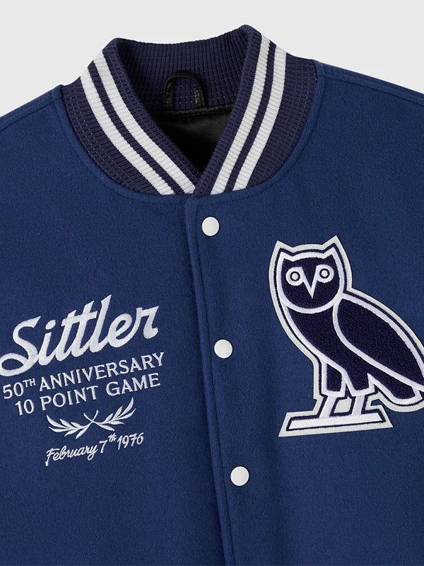 Toronto Maple Leafs OVO Darryl Sittler Varsity Jacket 2026