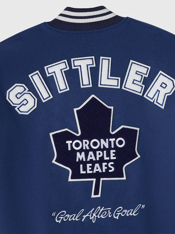 Toronto Maple Leafs OVO Darryl Sittler varsity jacket